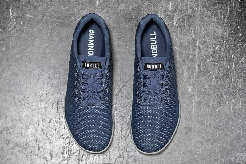 Dark / Blue Nobull Denim Women's Trainers | CA S1884G